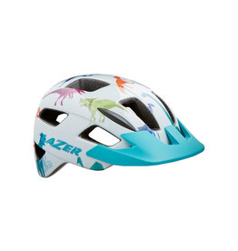 Helmet White w/ Dino Unisize Toddler (46-50 cm) Lil Gekko Lazer